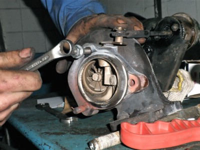 разбираем грязную турбину